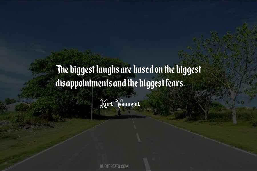 Biggest Disappointments Quotes #1872669