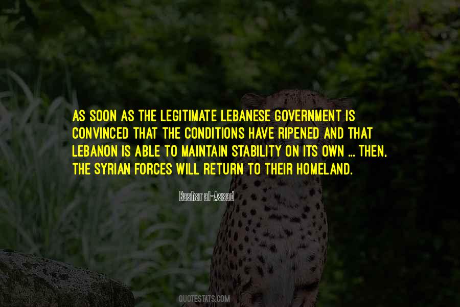 Quotes About Lebanese Forces #319958