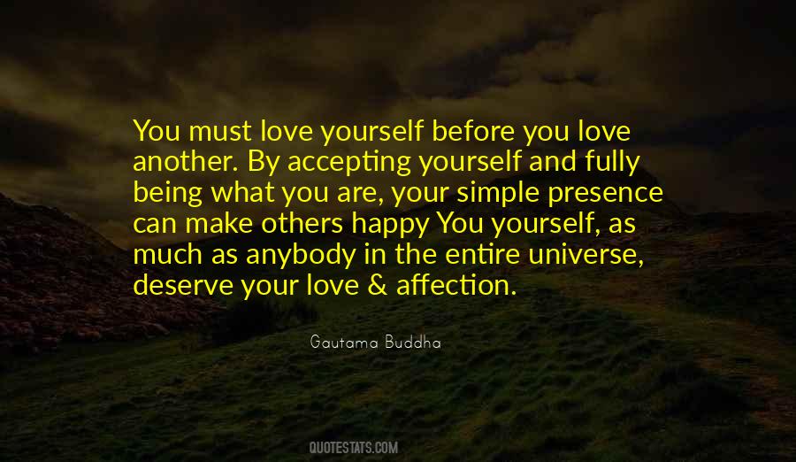 Quotes About Loving And Accepting Yourself #1106019
