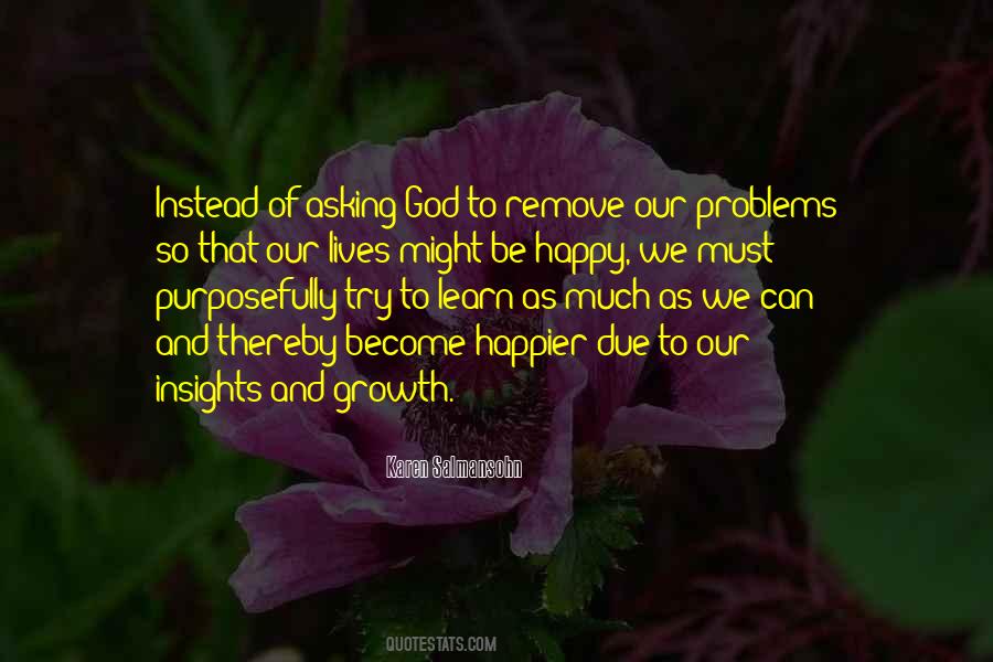 Quotes About Problems And God #1118301