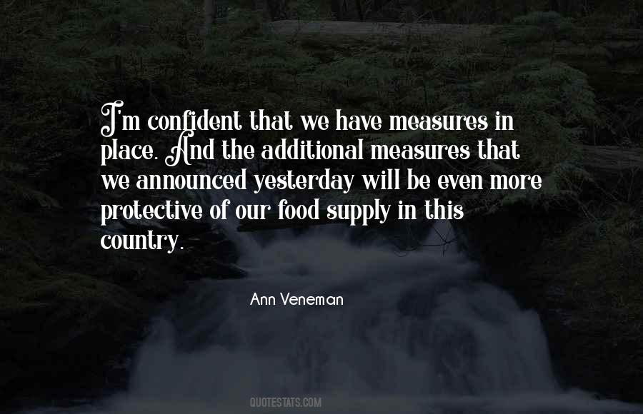 Quotes About Food Supply #445605