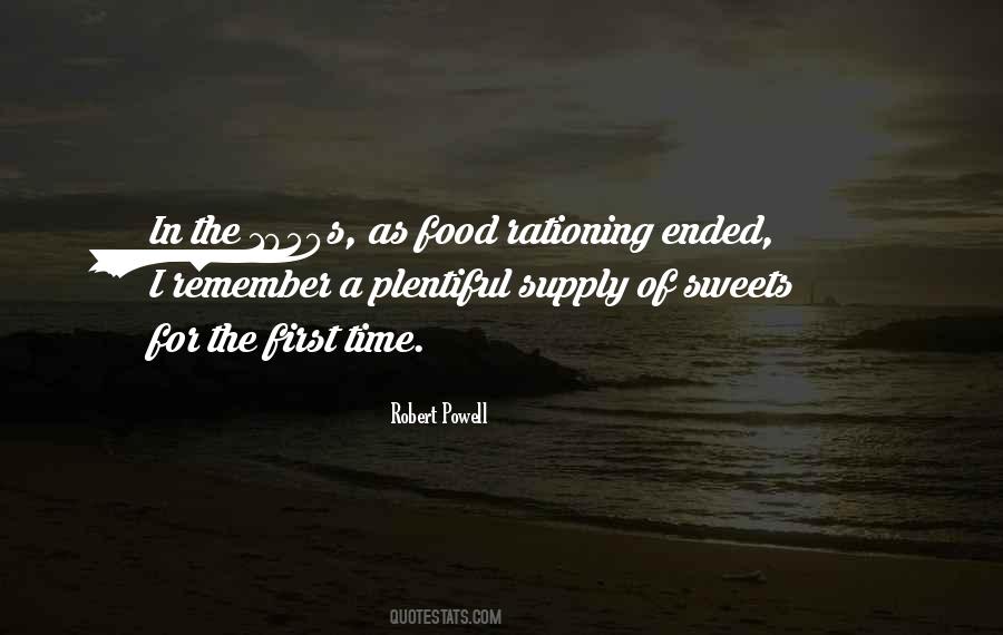 Quotes About Food Supply #722891