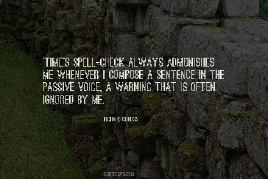 Quotes About Passive Voice #234