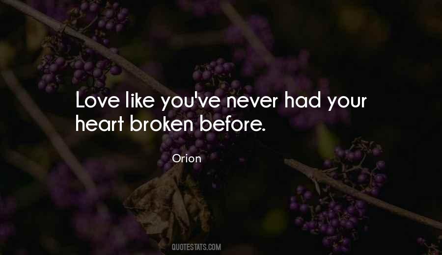 Quotes About Broken Love #65486