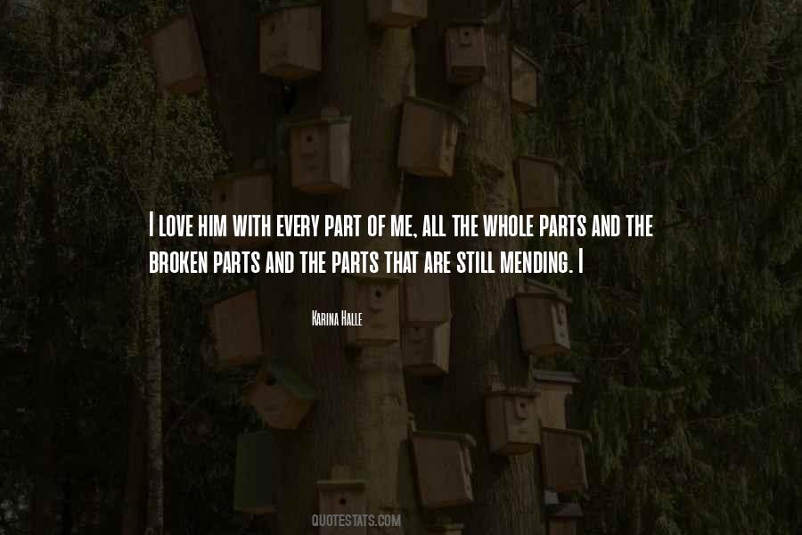 Quotes About Broken Love #97482