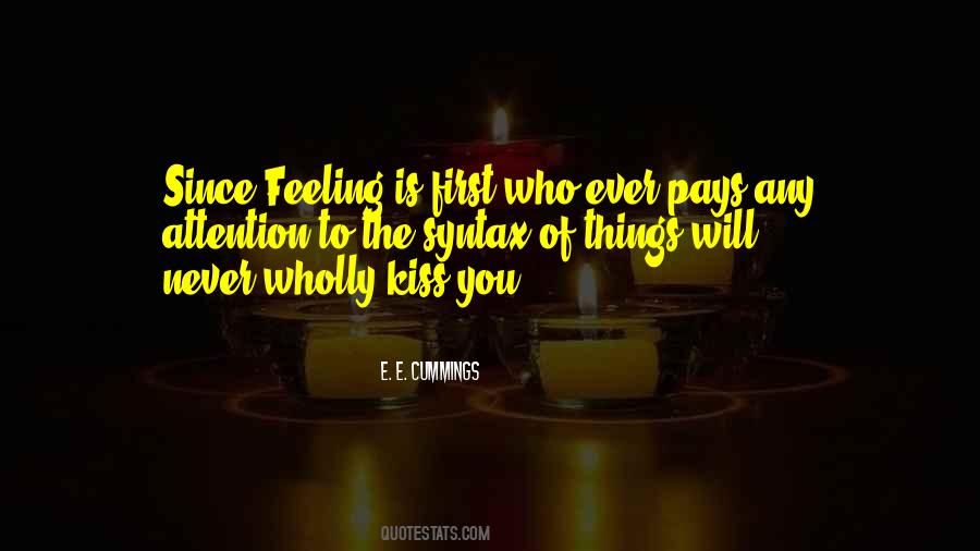 Quotes About Kiss You #1351549