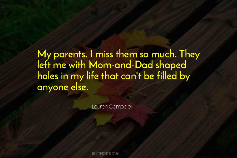 Quotes About I Miss You Dad #1048205