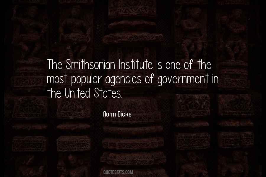 Quotes About Smithsonian #1820544