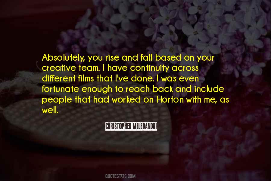 Team Based Quotes #1008806