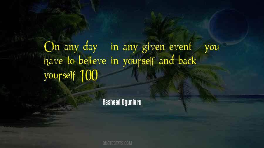 Believe In Self Quotes #154697