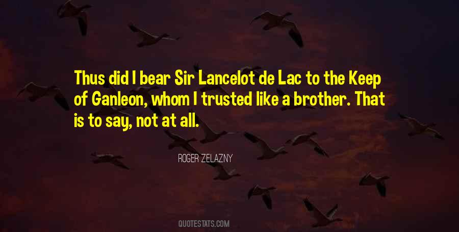 Quotes About Sir Lancelot #108010