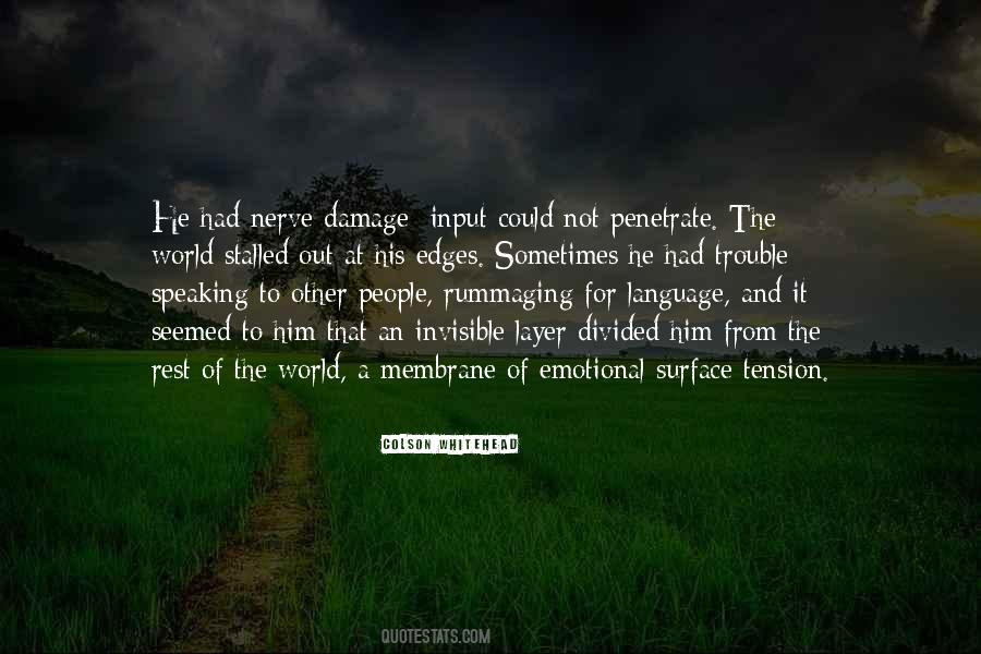 Quotes About Emotional Damage #1359561