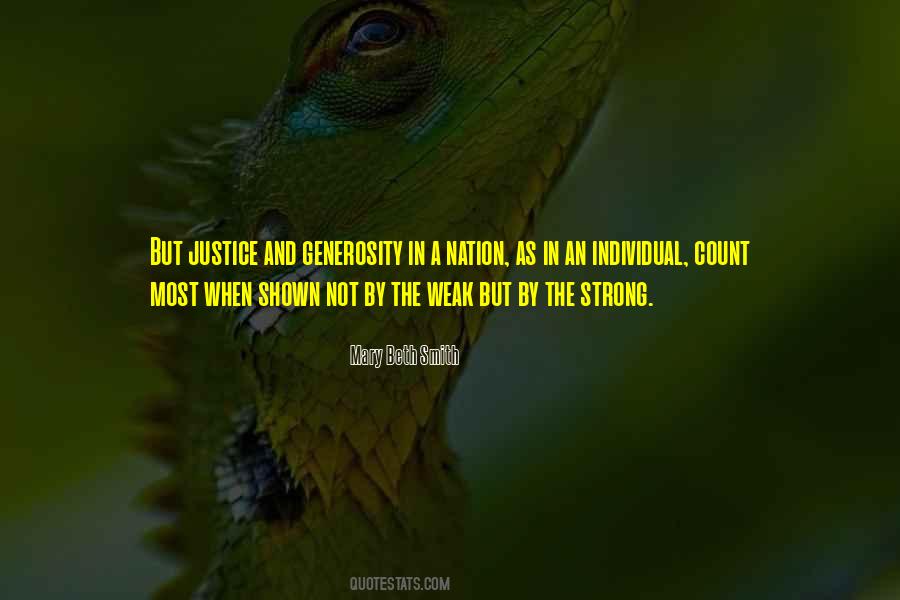 Weak Individual Quotes #542769