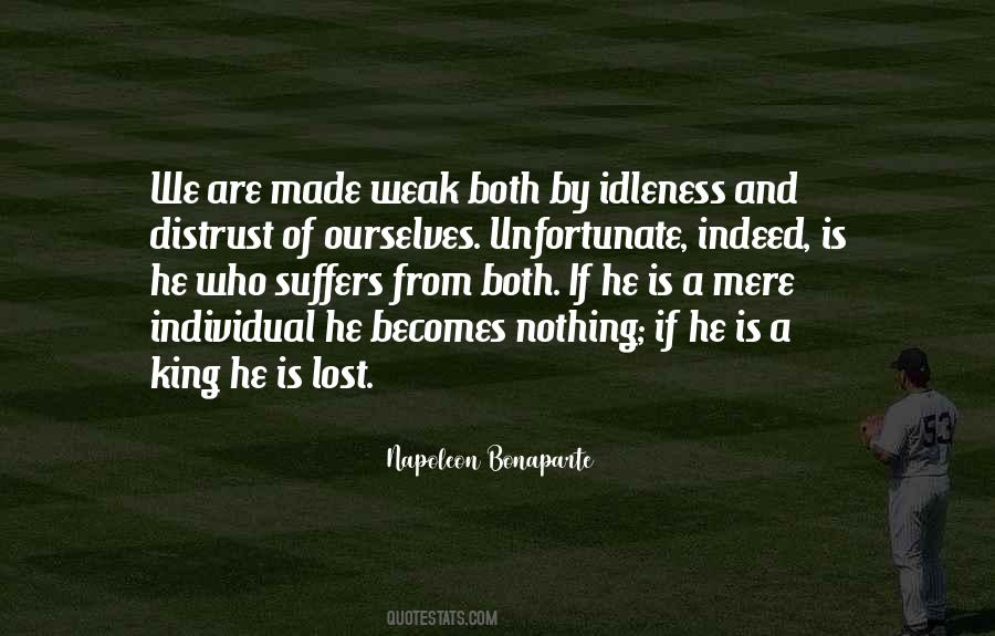 Weak Individual Quotes #722454