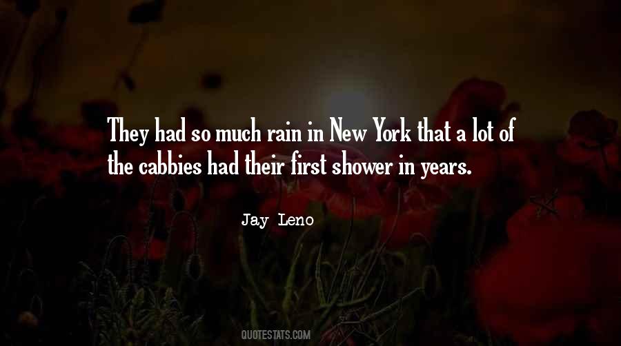 Quotes About New York In The Rain #649141