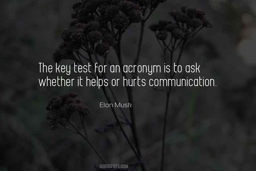 Communication Is Key Quotes #1654328