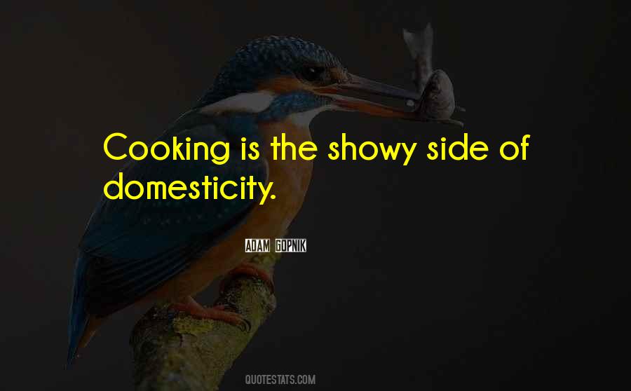 Quotes About Domesticity #1421602