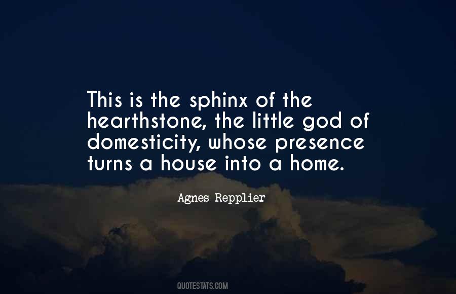 Quotes About Domesticity #328403