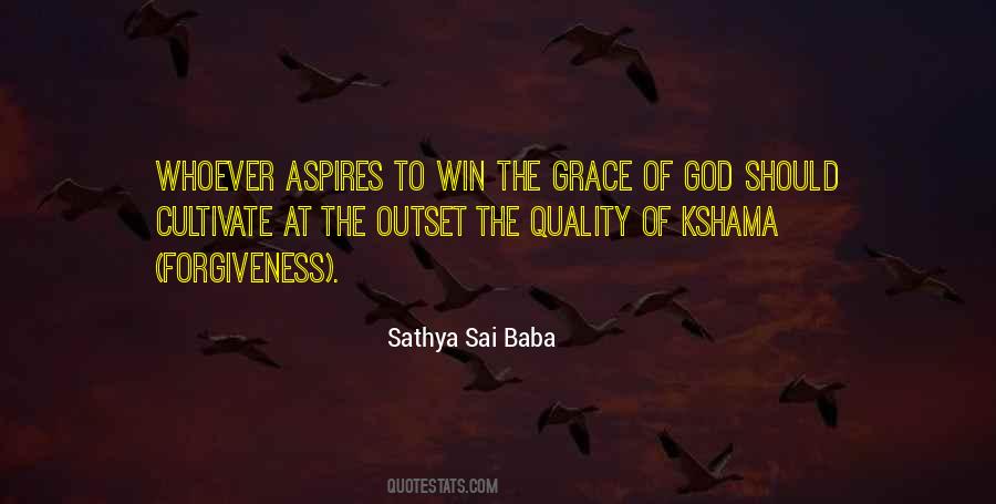Sathya Sai Baba Forgiveness Quotes #1424841
