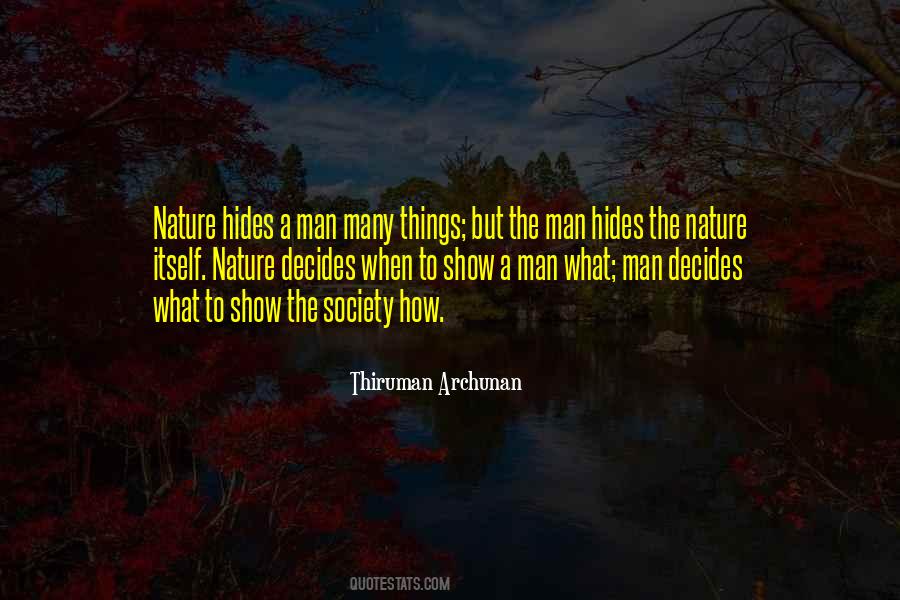 Quotes About The Nature #1540208