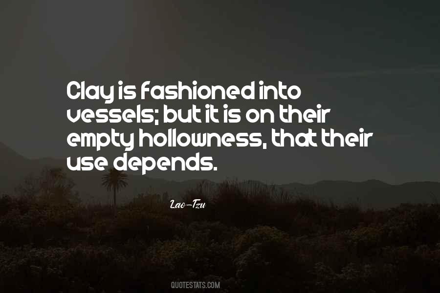 Quotes About Hollowness #1164803