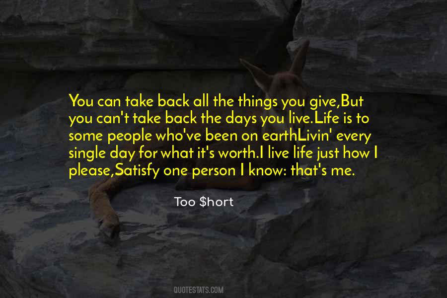 Quotes About Things You Can't Take Back #1145979
