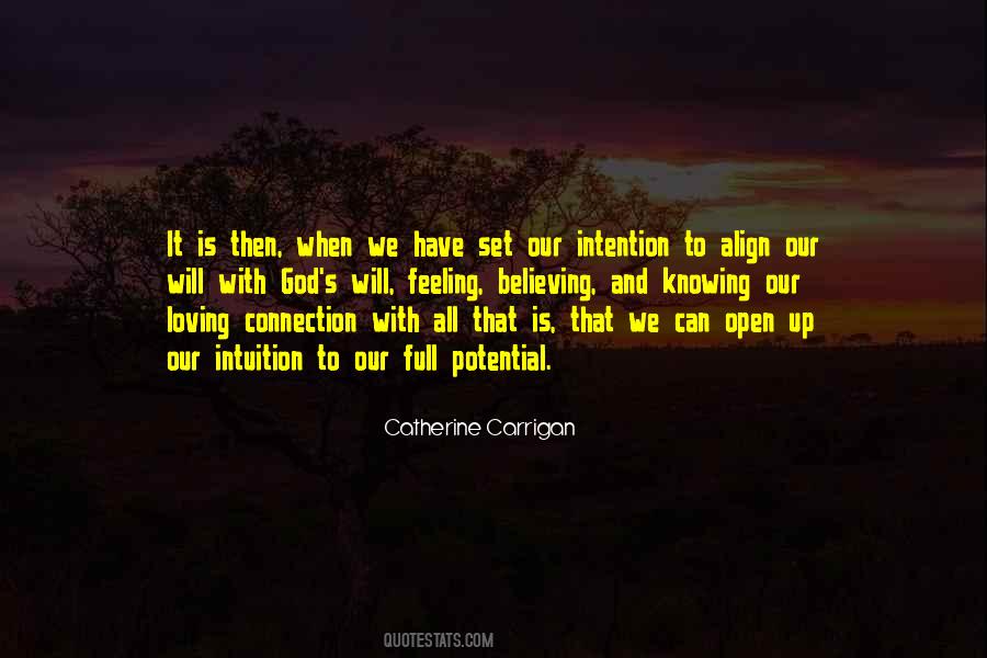 Quotes About Intuition And God #1111519