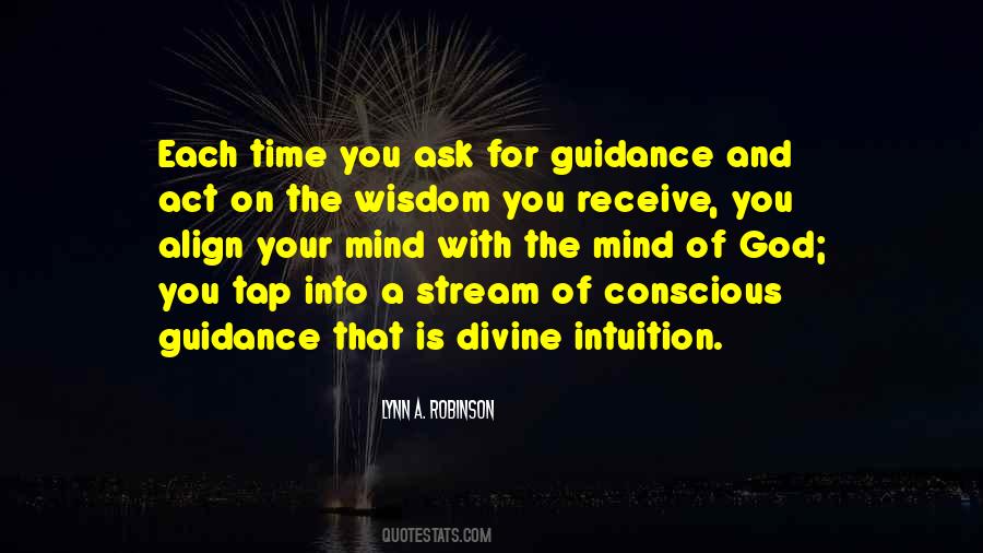 Quotes About Intuition And God #1725969