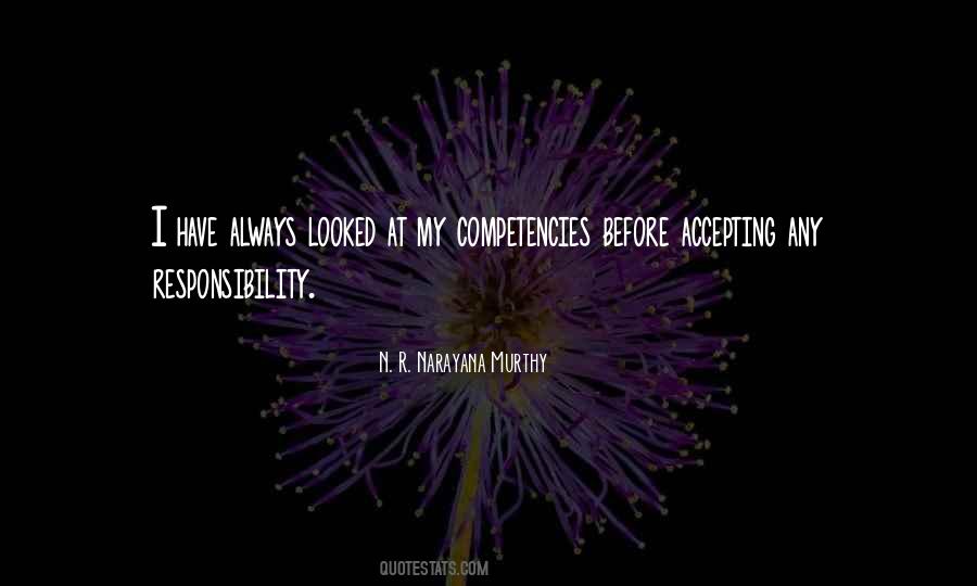 Quotes About Competencies #443190