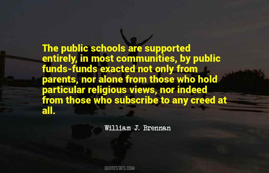 Quotes About Public Schools #135087