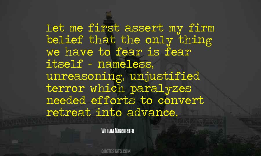 Quotes About Fear Itself #1320866