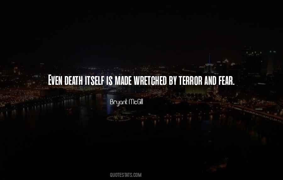 Quotes About Fear Itself #309549