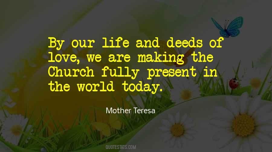Quotes About Life From Mother Teresa #1192890