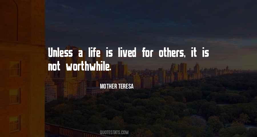 Quotes About Life From Mother Teresa #689935