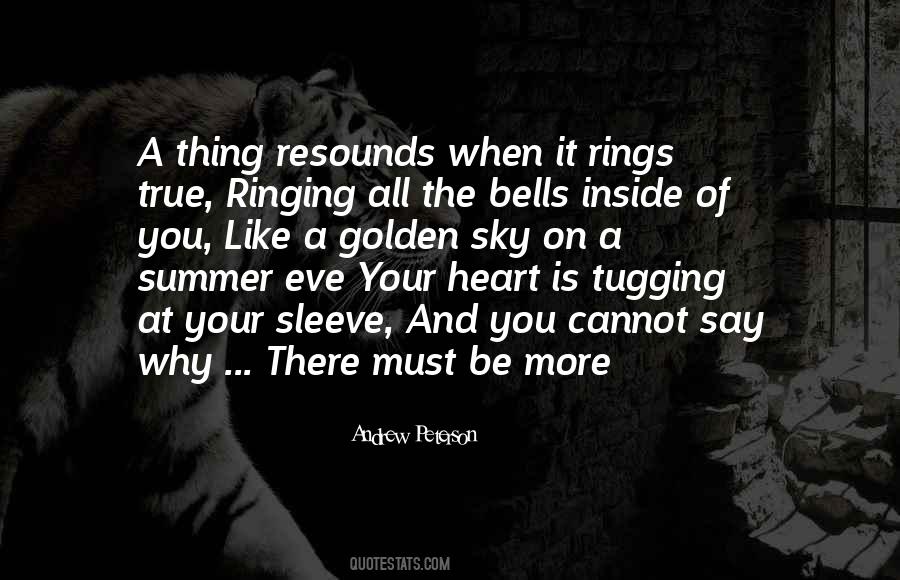 Quotes About Bells Ringing #1836972