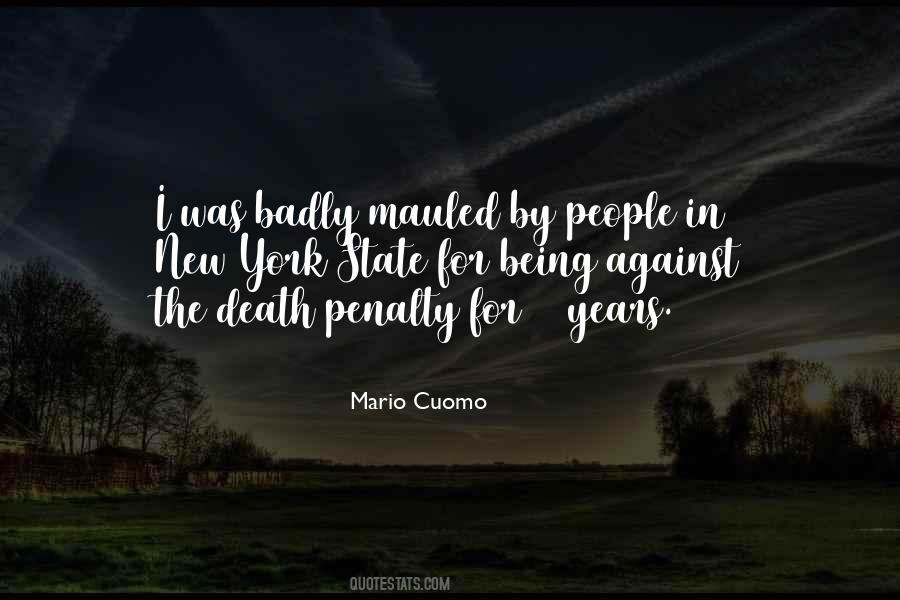 Mauled To Death Quotes #469577