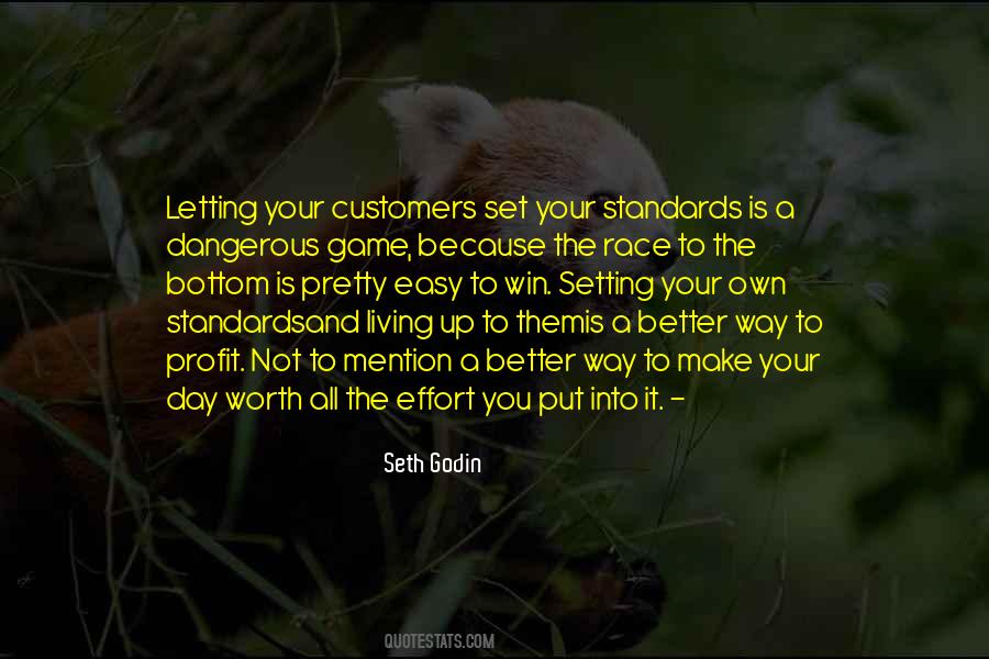 Setting The Standards Quotes #913567