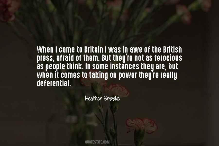 British Press Quotes #1175191