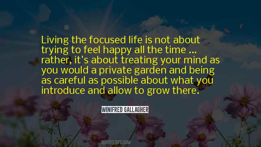 Quotes About Living A Happy Life #1076922