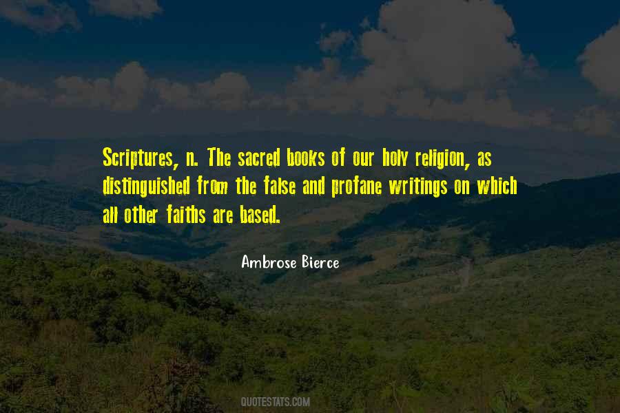 Quotes About Holy Books #1347524