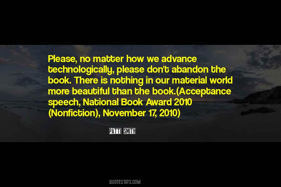 Advance Of Technology Quotes #1522809