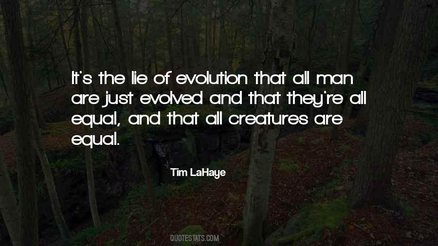 Equal Evolution Quotes #1310799