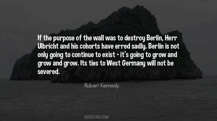 Wall Was Quotes #1308311