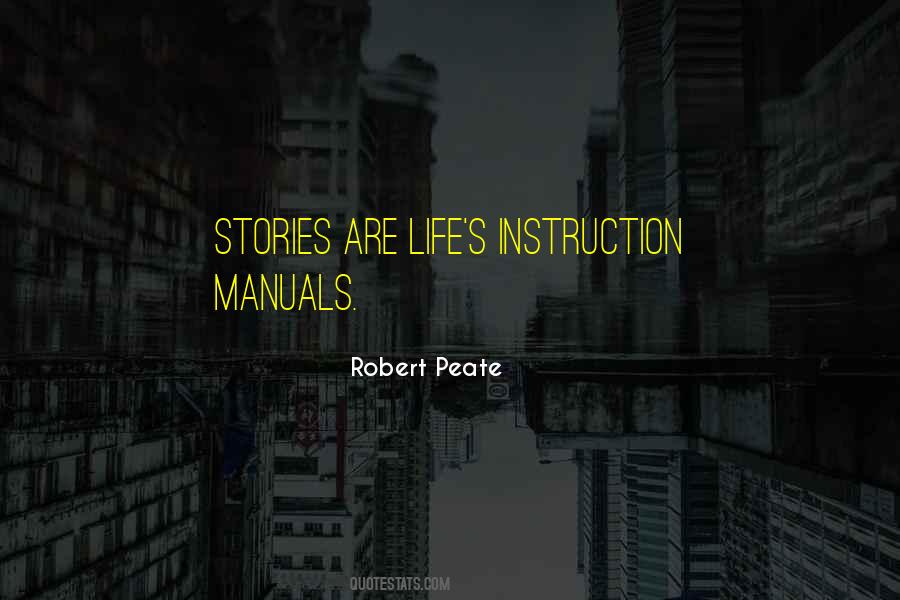 Quotes About Manuals #620251