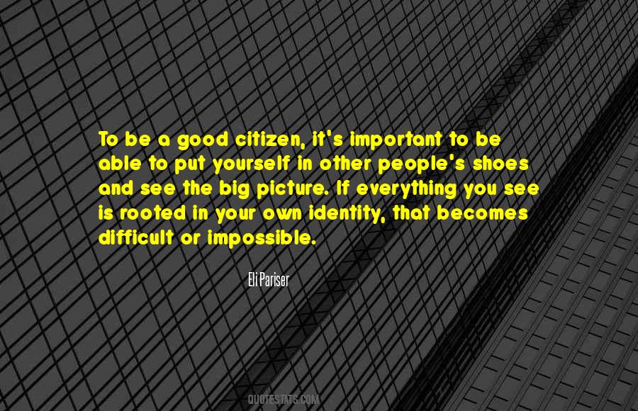 Quotes About Good Citizen #287022