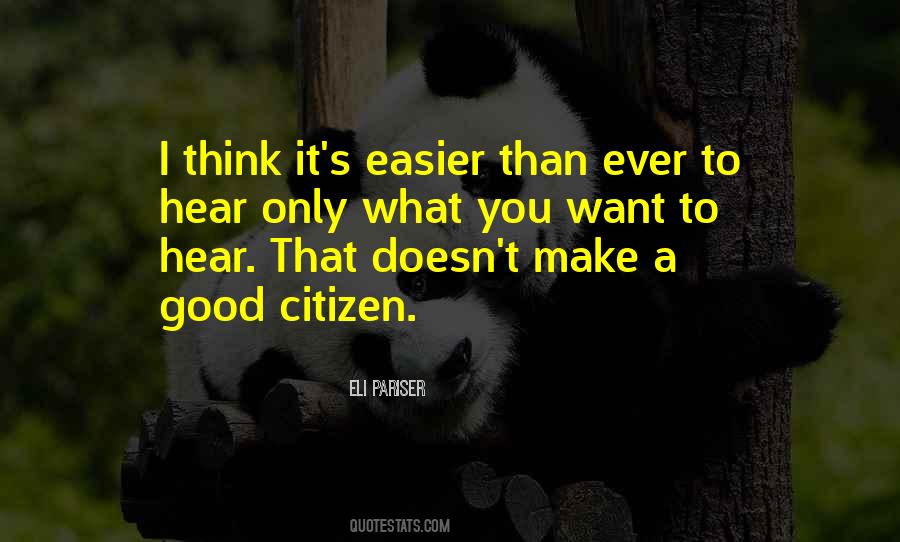 Quotes About Good Citizen #672694