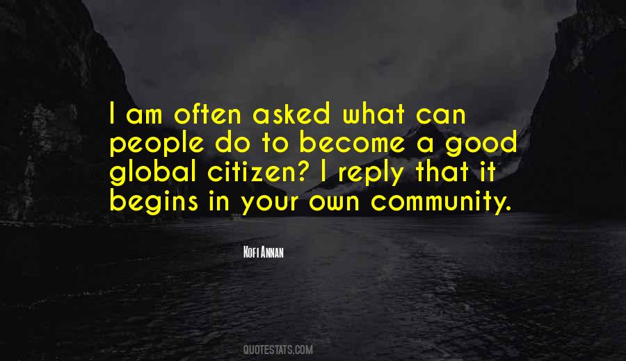 Quotes About Good Citizen #677274