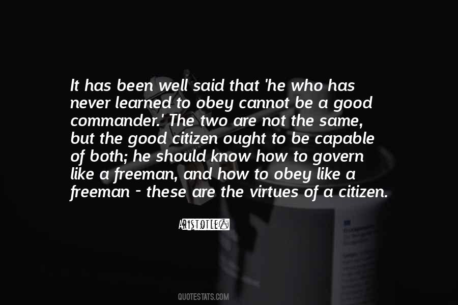 Quotes About Good Citizen #776331