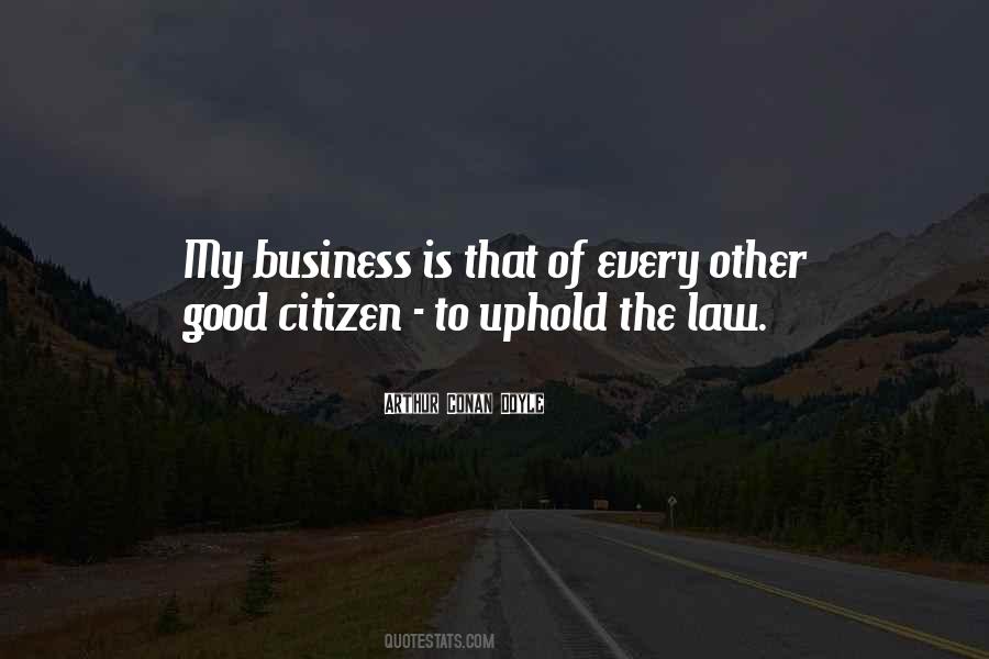 Quotes About Good Citizen #972161