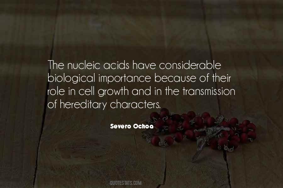 Quotes About Nucleic Acids #579661